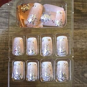 🍒🍒 Glitter Ombre Press-On Nails